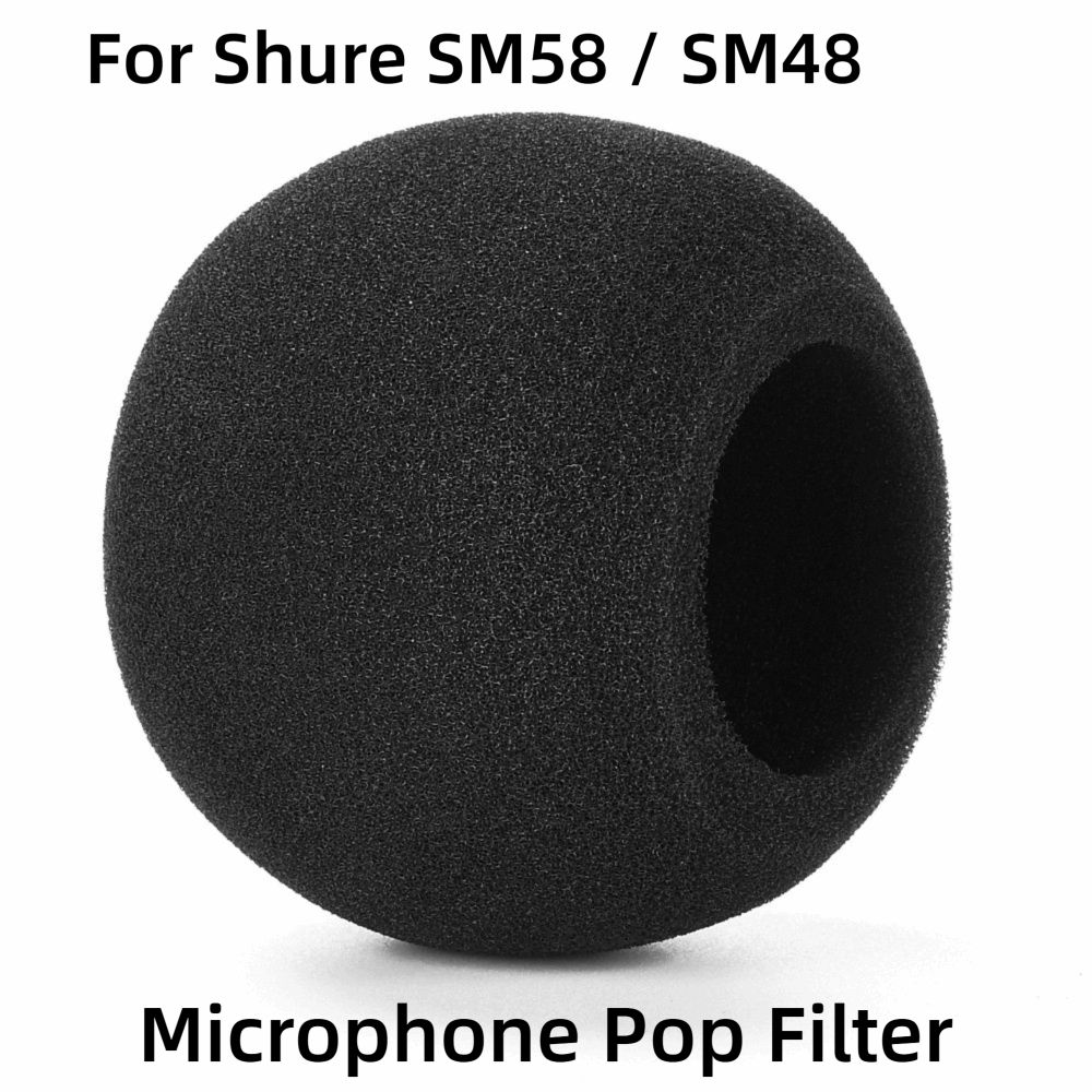 Shure Mic Sm58 - Yedek Mikrofon Rüzgarlığı Kaplaması Sürülmüş Sünger