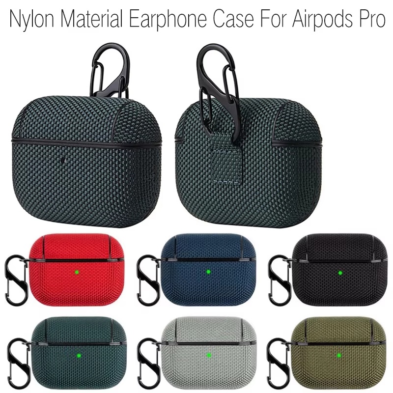 Bluetooth Headset On Ear - Darbeye Dayanıklı Naylon Kulaklık Kılıfı AirPods
