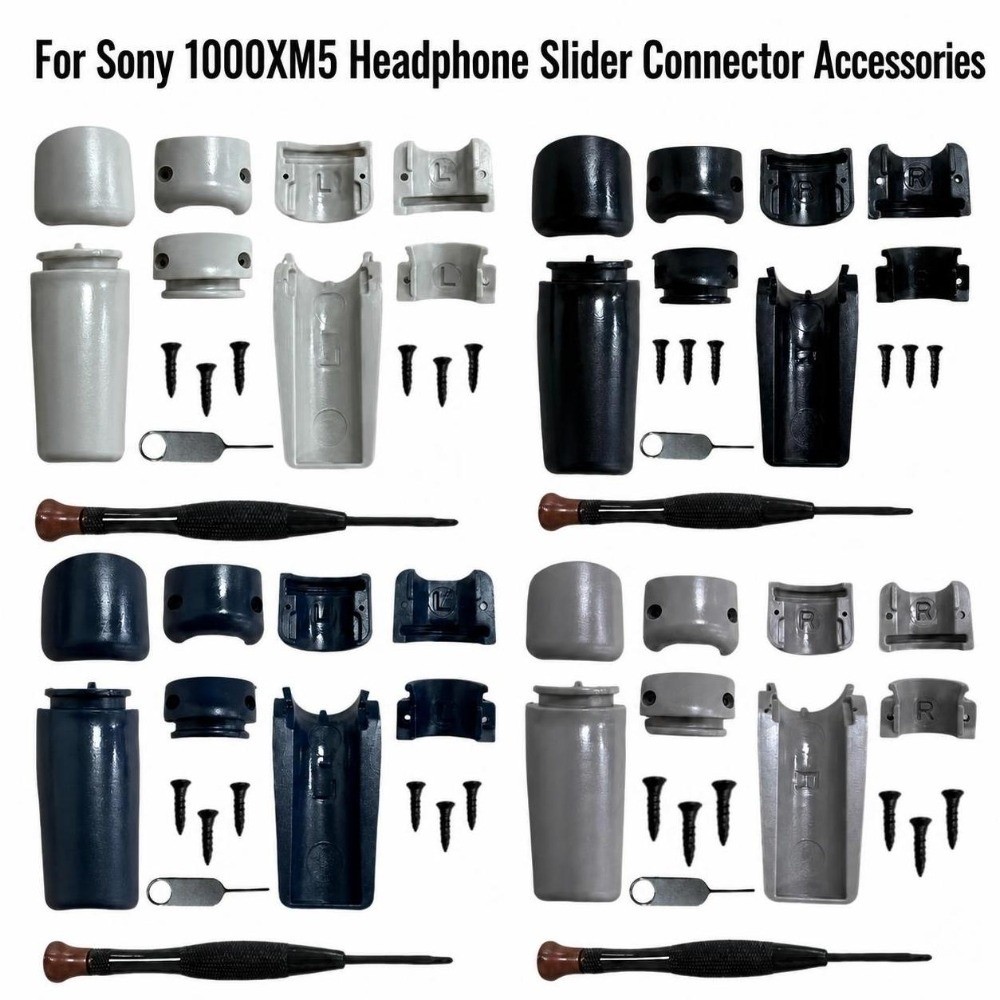Sony Headphone Wh-1000Xm5 - Plastik Kulaklık Menteşe Tamir Kiti, Sökme