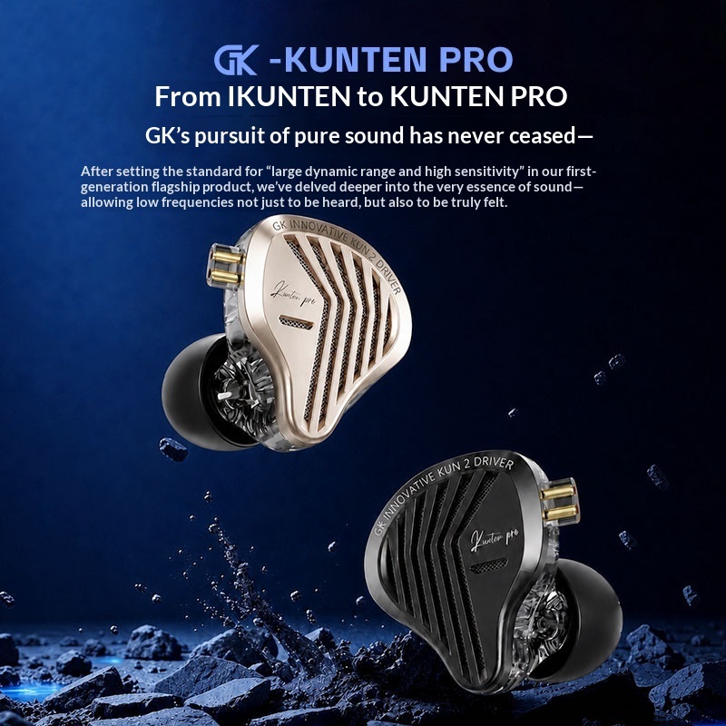 Stokta bulunan Gk Kunten Pro H - Audiophile Headphone Wired incelemesi ve fiyatı