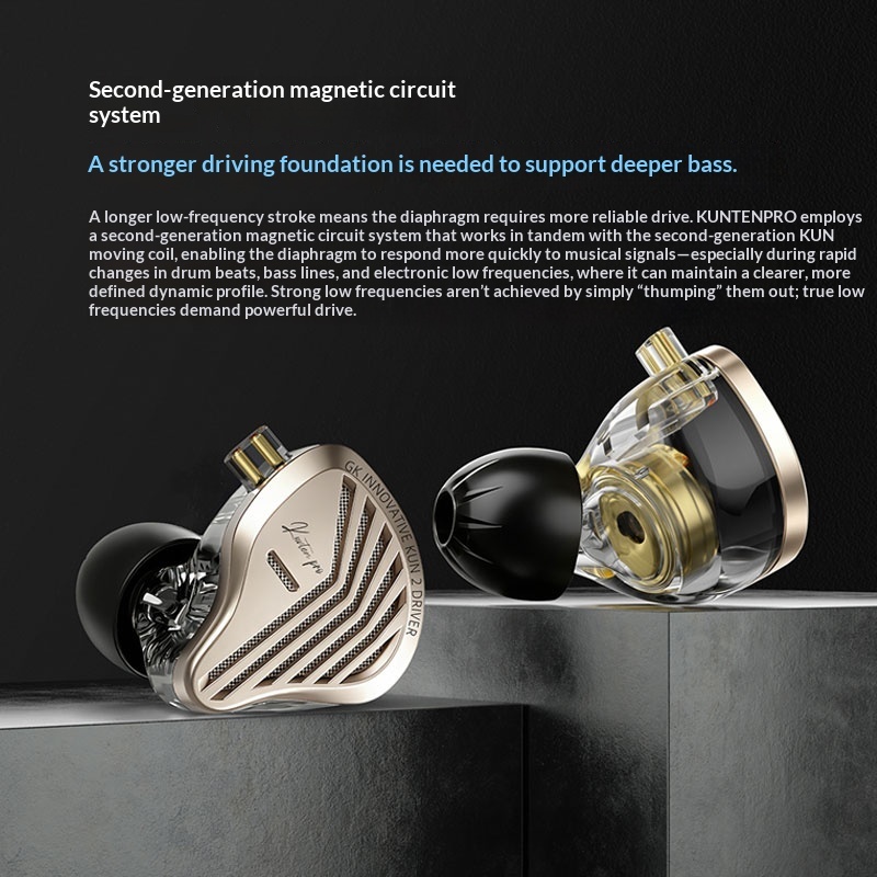 Stokta bulunan Gk Kunten Pro H - Audiophile Headphone Wired incelemesi ve fiyatı