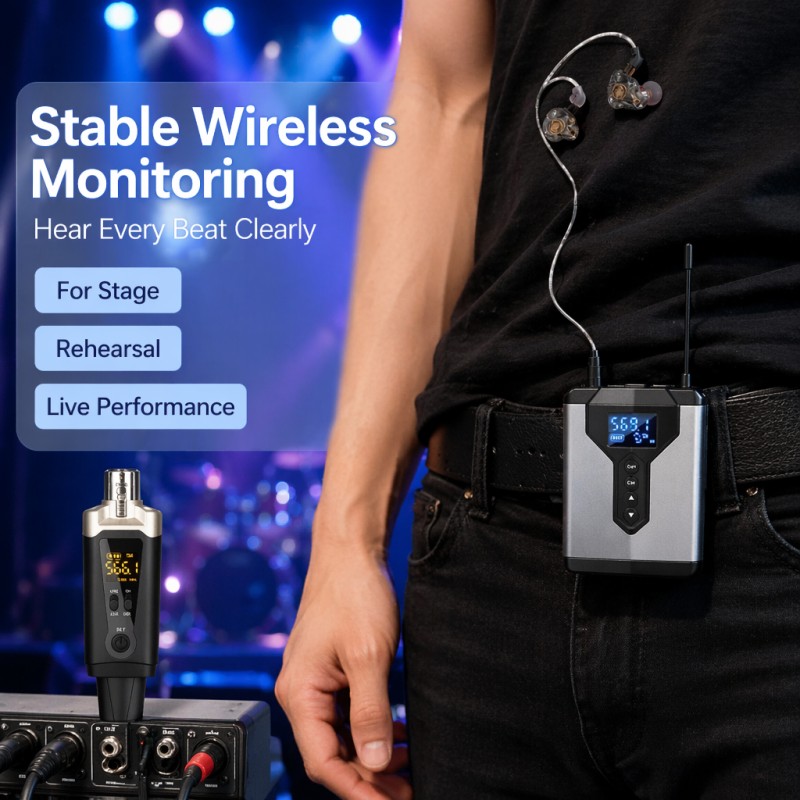 Kablosuz IEM Sistemi: 1 Verici - In Ear Monitor Iem incelemesi ve fiyatı