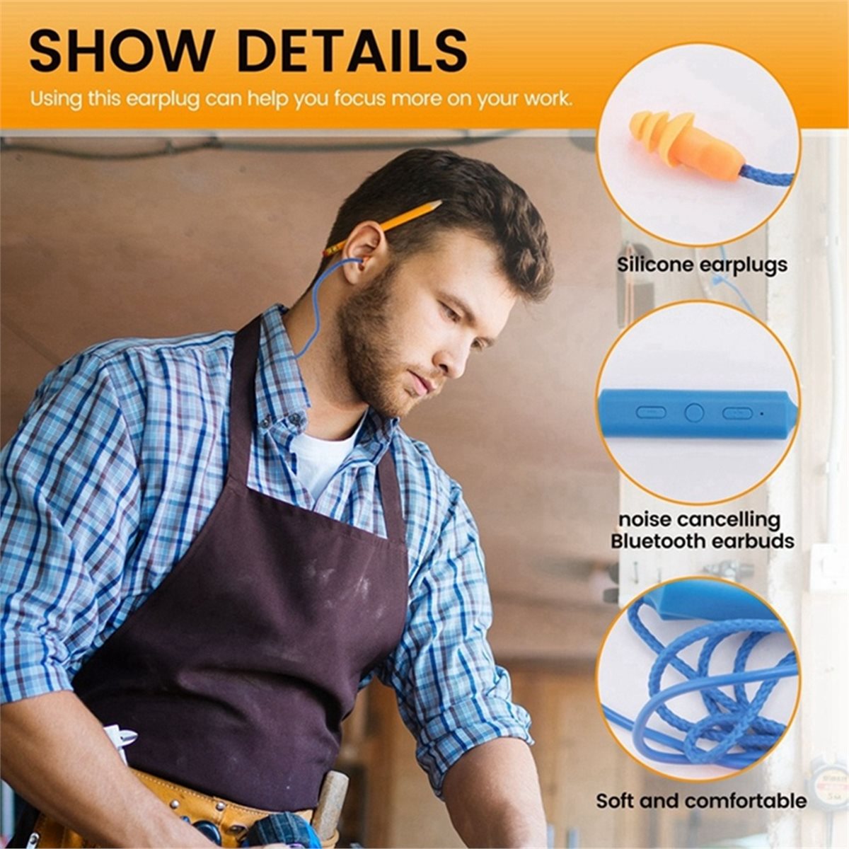 (A43I) İnşaat Gürültüsü Önleyi - Bluetooth Headset On Ear incelemesi ve fiyatı