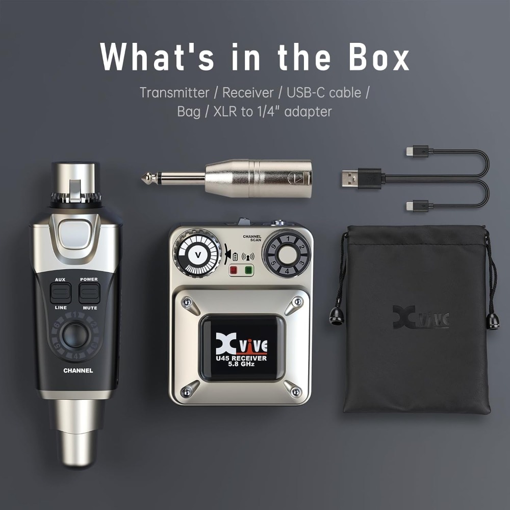 Xvive U45 Kablosuz Kulak İçi M - In Ear Monitor Iem incelemesi ve fiyatı
