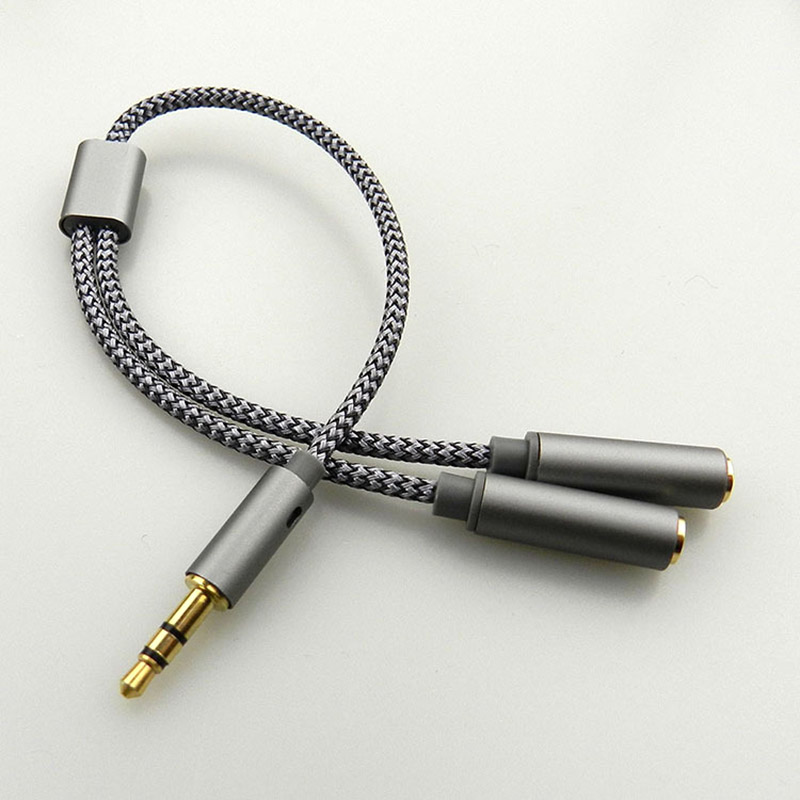 3.5mm ses dağıtıcı kablosu Y J - Earphone Splitter Jack incelemesi ve fiyatı